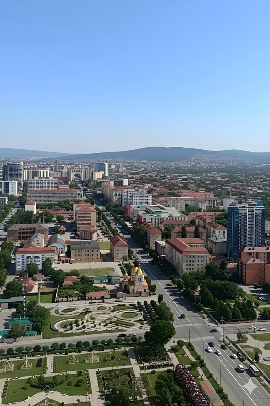 Грозный на уютной прогулке с местным жителем