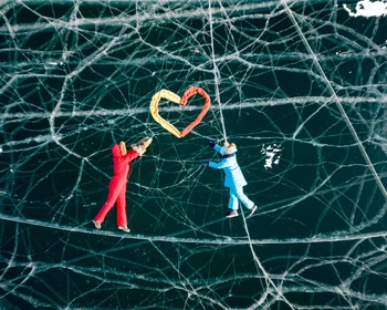 Путешествие на хивусе, бухта Песчаная, прибытие на Ольхон и скала Шаманка