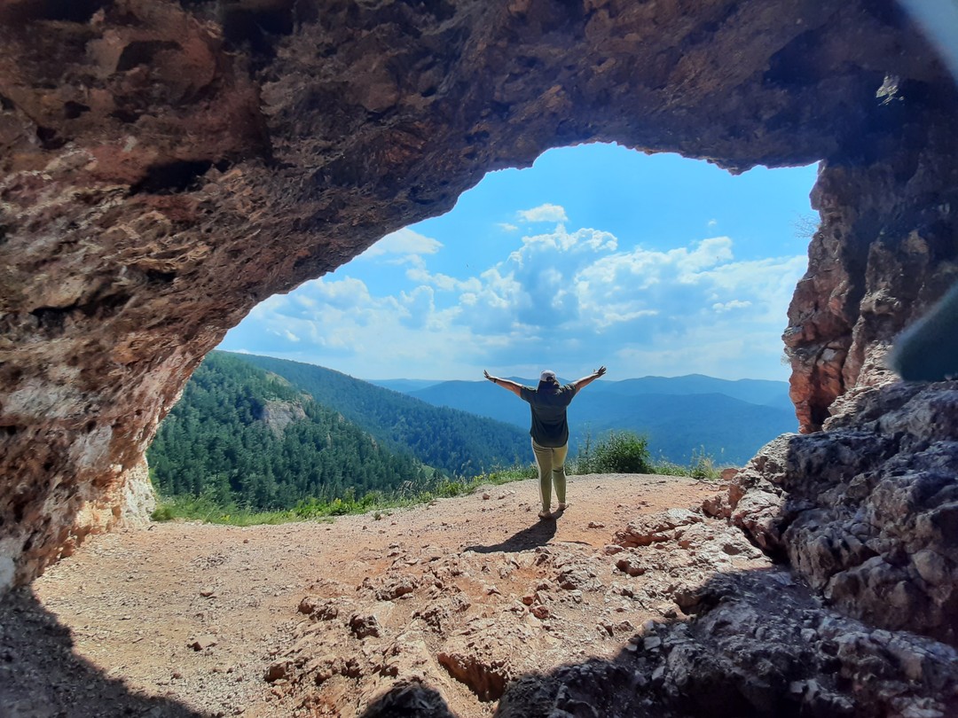 Панорамы Красноярска: Торгашинский хребет (Оксана)