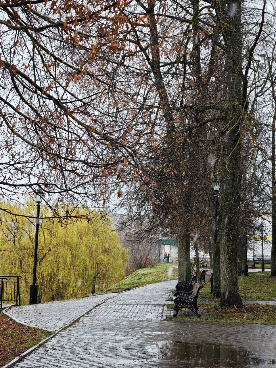 Хоть погода для экскурсии выдалась в ноябре крайне неприятной, но гуляли и слушали мы очень внимательно