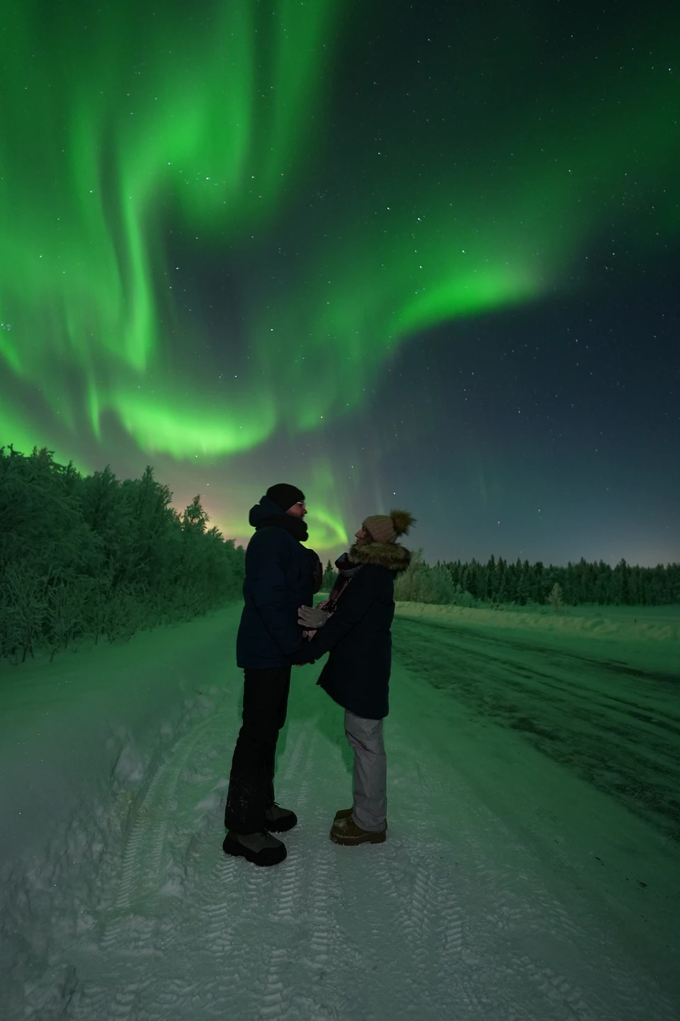 Охота за Северным сиянием из Мурманска (Александра)