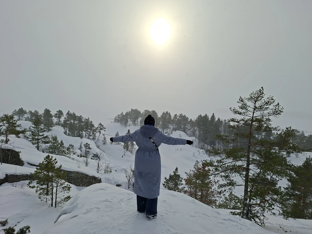 Прогулка по Ладожским шхерам на аэролодке (Ольга)