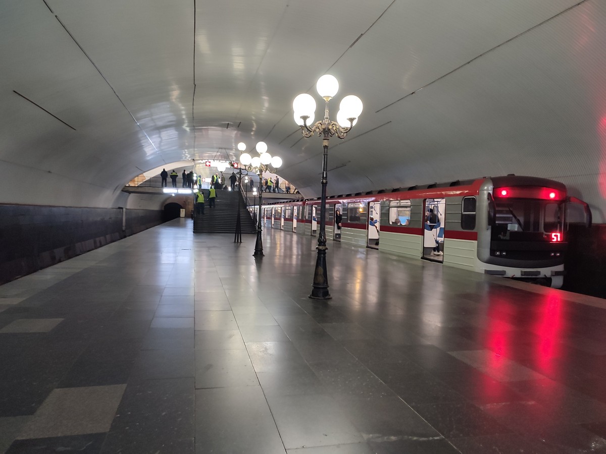 Фото Метро Тбилиси: ищем Грузию в типовом советском метро