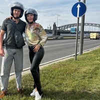 Фото туриста Надя 2 - На мотоцикле по вечернему Питеру или к разводным мостам!