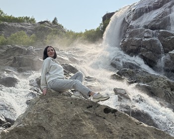 Алибекское ущелье и водопады