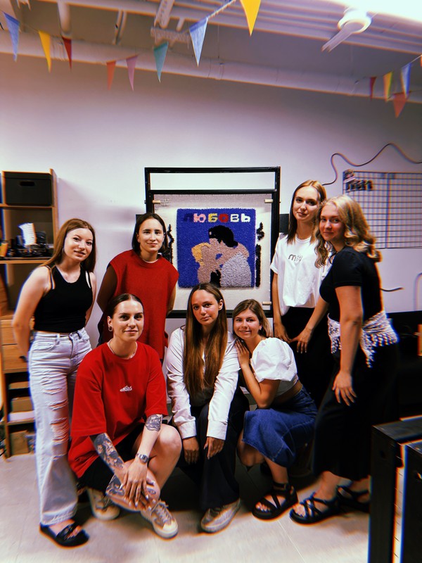 Мастер-класс по тафтингу в центре Владимира