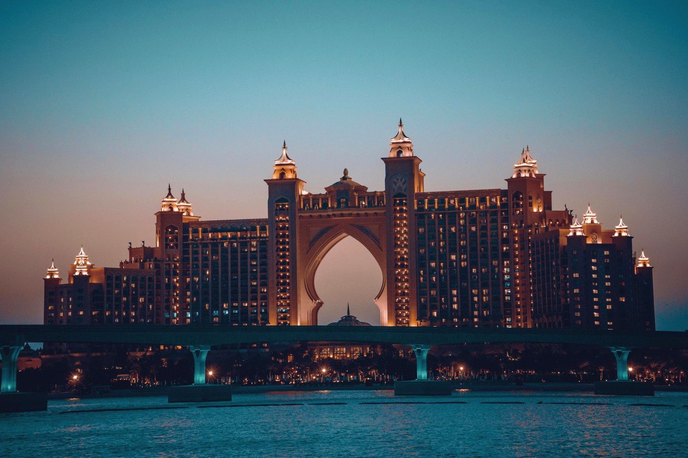 Ночной Дубай на кабриолете (из Аджмана)