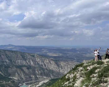 Чиркейское водохранилище, Сулакский каньон и бархан Сарыкум