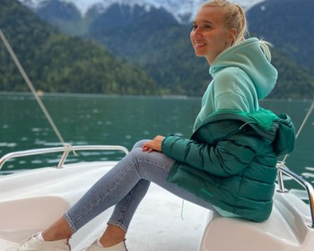 Голубое озеро, Юпшарский каньон, озеро Рица и водопад Мужские слёзы