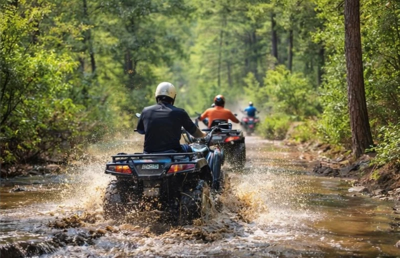 Катание на квадроциклах недалеко от Антальи