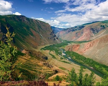 Чулышманская долина и перевал Кату-Ярык