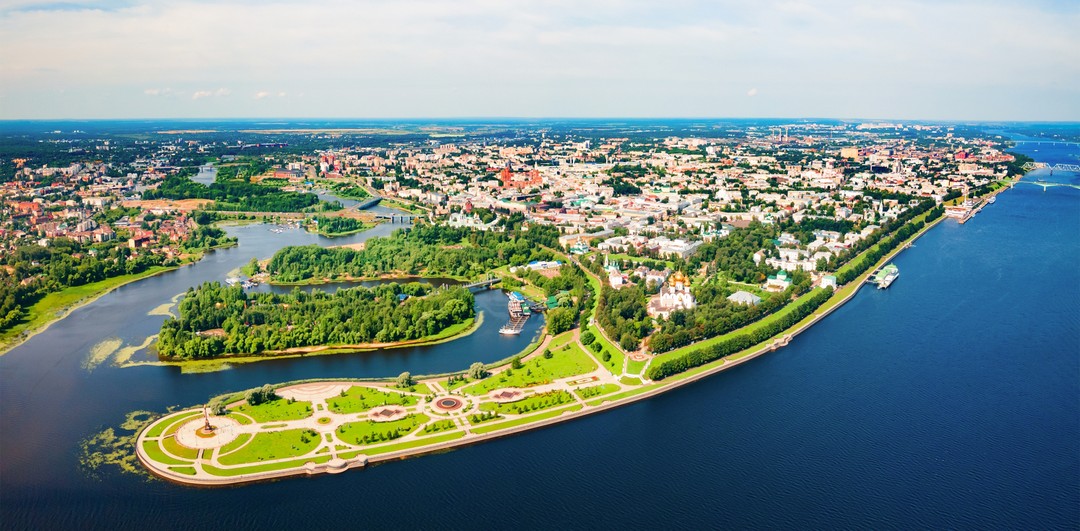 Самые красивые волжские города