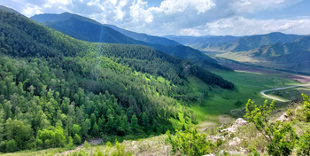 Чуйский тракт, перевалы и водопад Ширлак