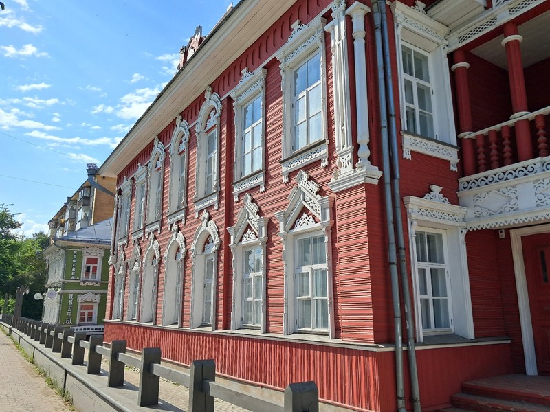 Шедевры вологодского деревянного зодчества на прогулке по Нижнему посаду