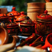 Хохлома, гжель, палех и&nbsp;другие русские традиционные росписи