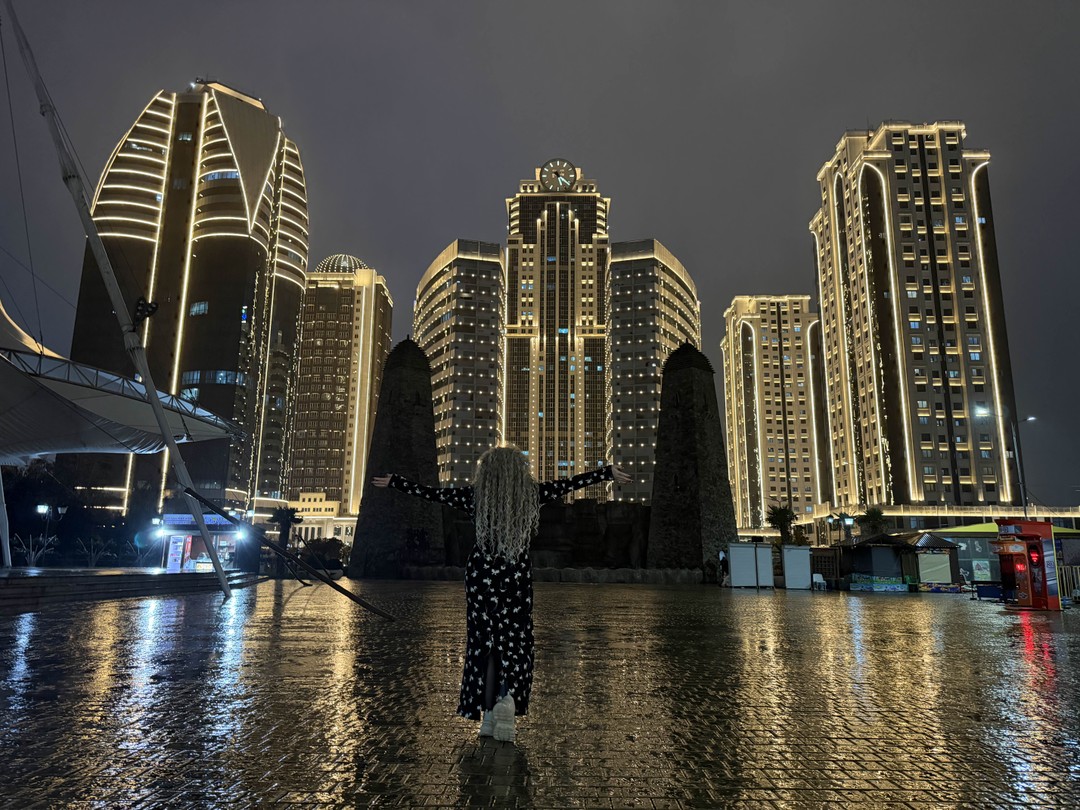 Спасибо огромное Рашиду за прекрасную поездку в город Грозный