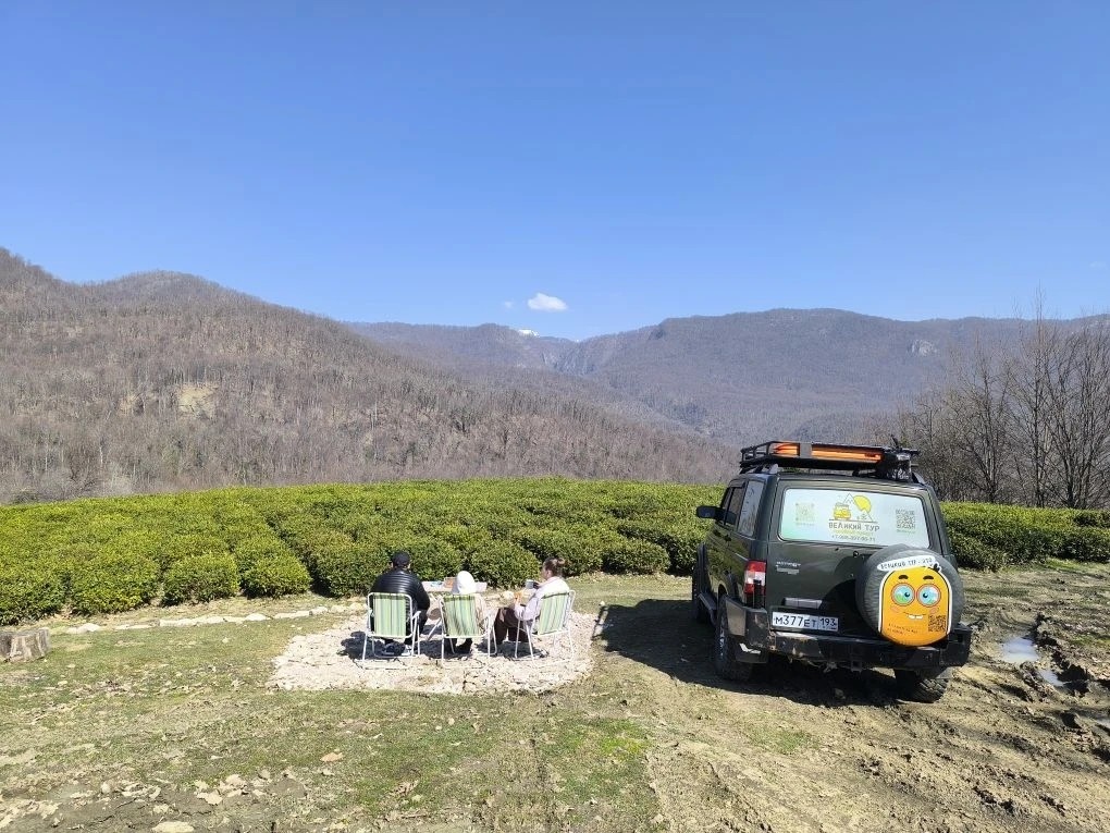 Сегодня посетили экскурсию по Сочи:каньоны,пещеры и самшитовый лес