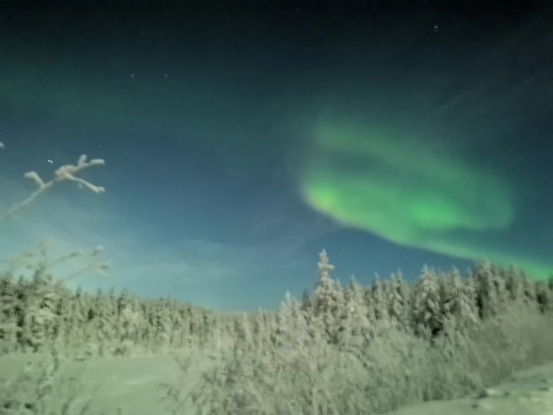 Северное сияние: чудо света в Мурманске (Елена)