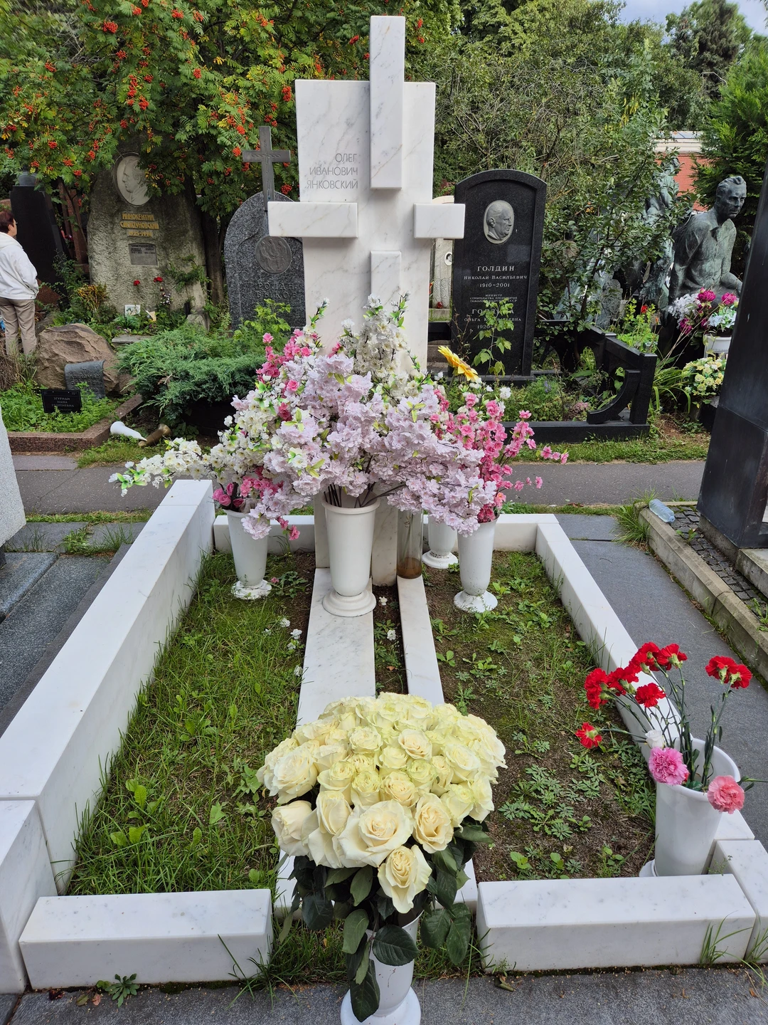 Новодевичье кладбище и его главные скульптуры (Елизавета)