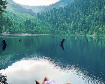 Озеро Рица, Гегский водопад и отъезд