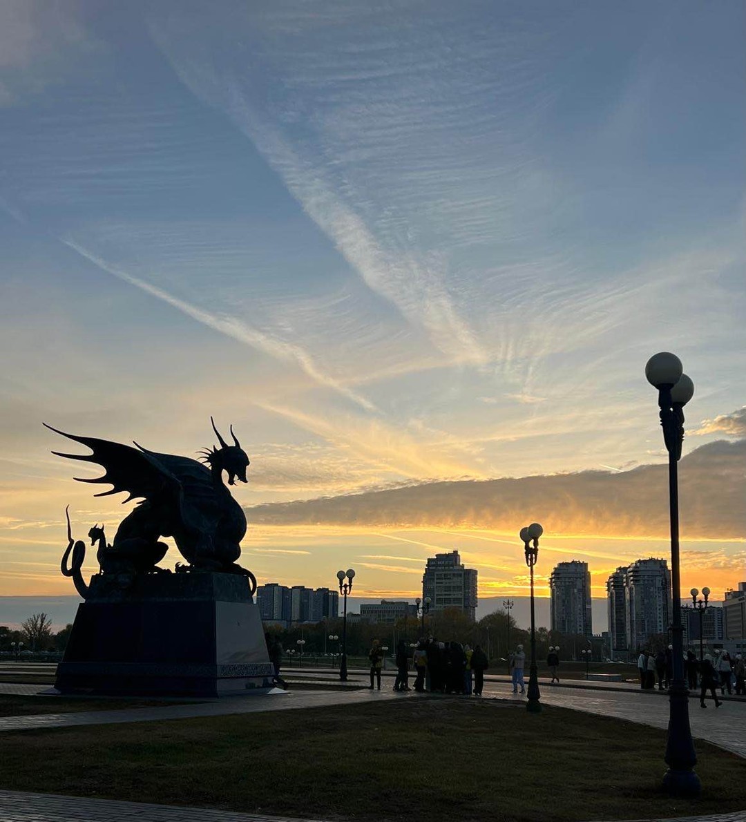 Сегодня были на обзорной экскурсии по Казани с гидом Элвиной.