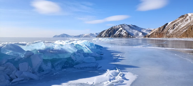 В мини-группе по льду Байкала на джипе: Ольхон, Огой, Хобой
