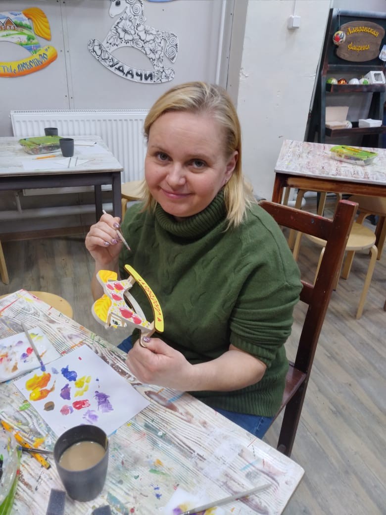 Немножко подвела погода, но все равно все понравилось, получили новогодний настрой, раскрашивали символ нового наступающего года-