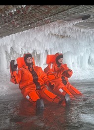 Фото отзыва 4: экскурсия "Айс-флоатинг на Байкале в мини-группе"