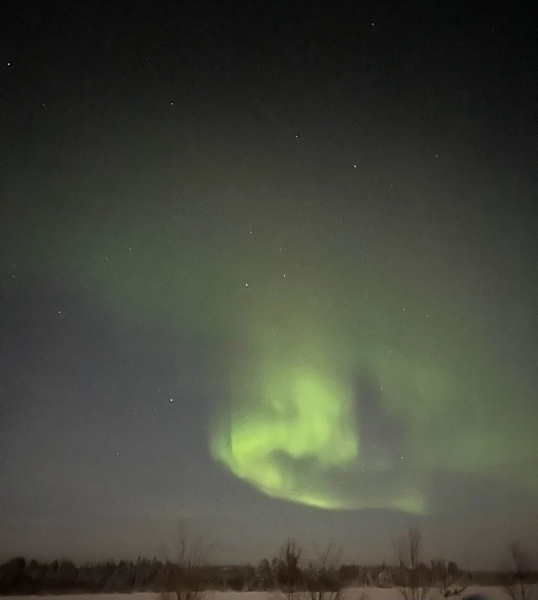 Северное сияние: чудо света в Мурманске (Оксана)