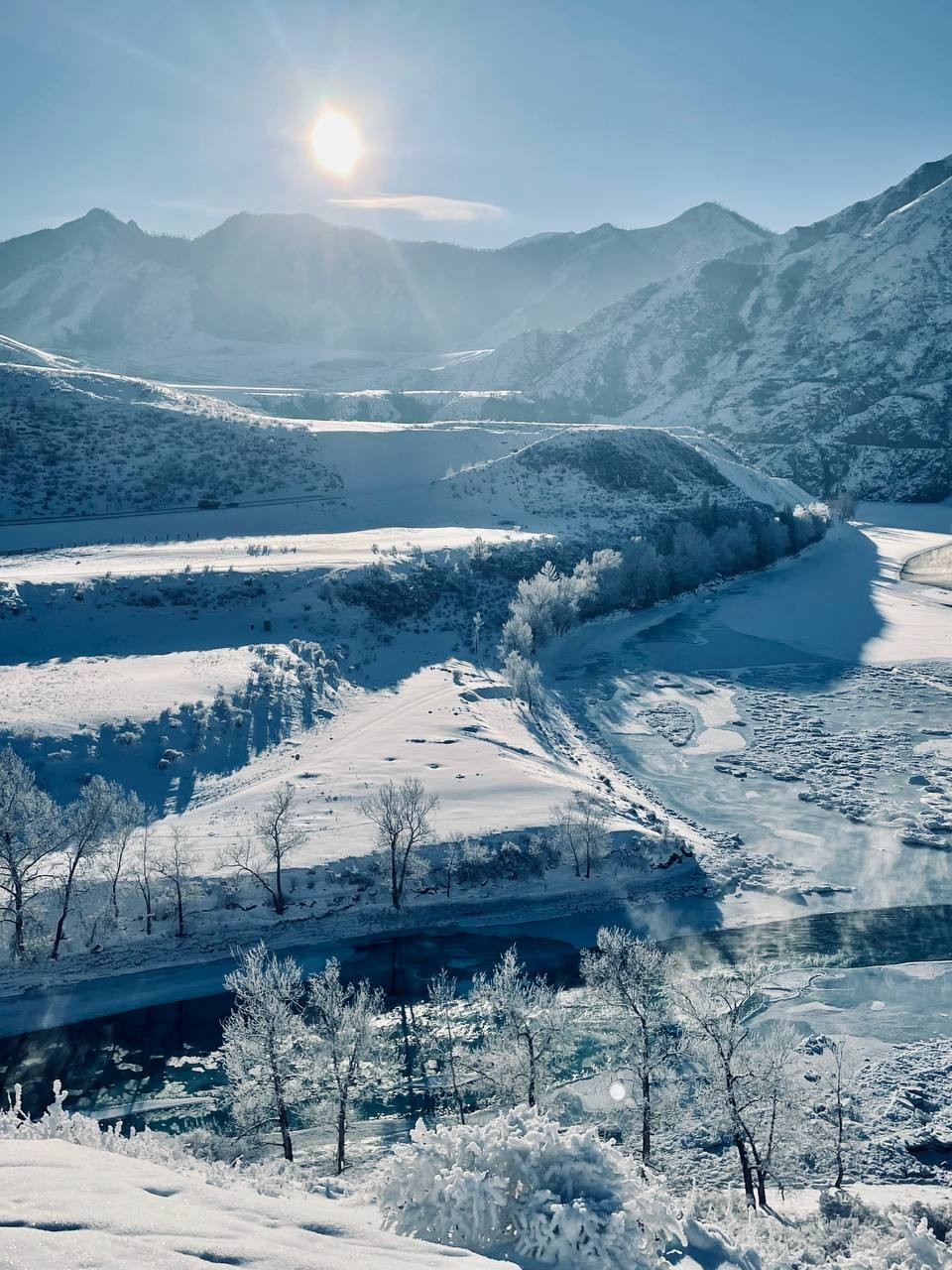Ожившая зимняя сказка - освобождайте память телефона - захочется фотографировать каждый момент) виды завораживают