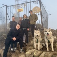 Фото отзыва 1: экскурсия "Рассвет на Бештау: утренний треккинг с хаски!"