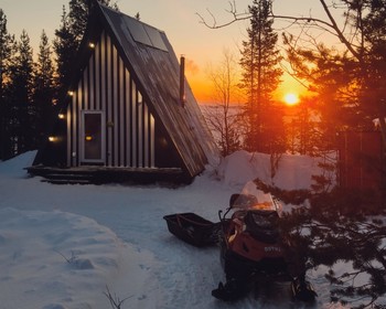 У побережья Белого моря