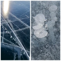 Фото отзыва 3: экскурсия "Зимний Ольхон: чистый лёд, пузырьки и гроты"