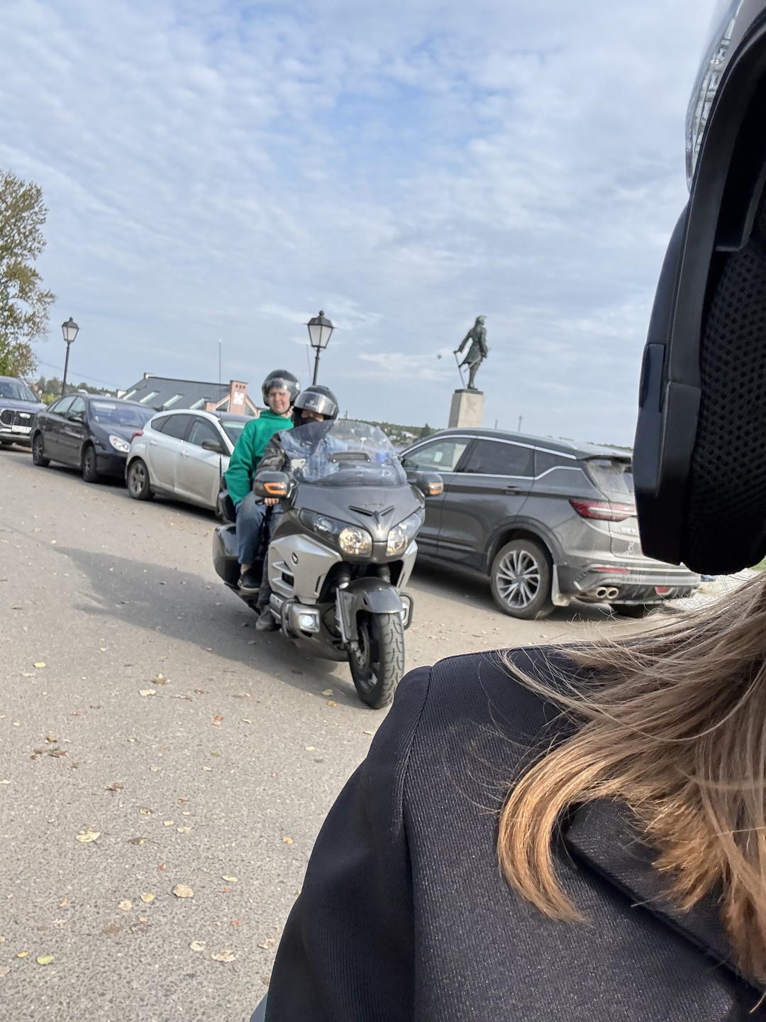 В крепость Орешек на мотоциклах (Людмила)
