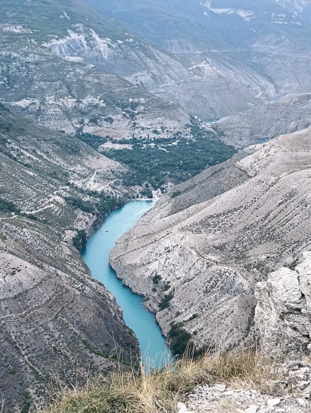 Сулакский каньон с разных точек: поездка с местным жителем (Алеся)