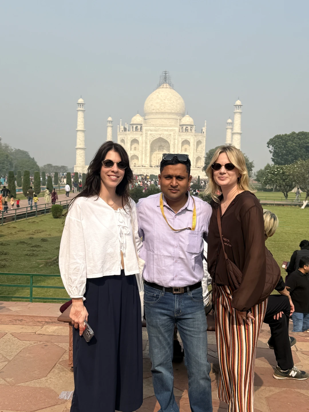 Огромная благодарность Мохсину, мы замечательно провели время в Агре!