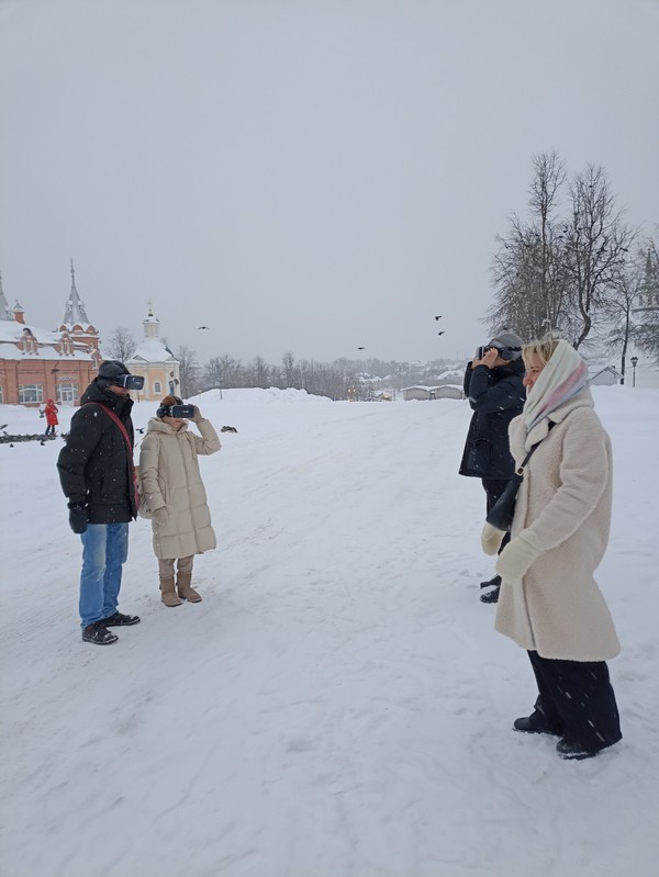 В VR-очках - в прошлое Сергиева Посада