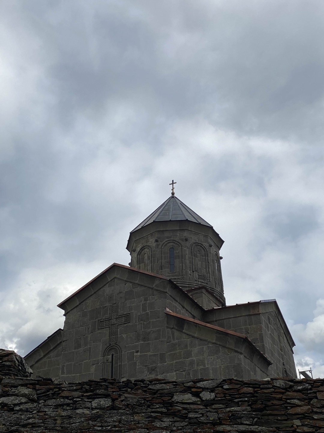 Из Тбилиси в Казбеги на микроавтобусе (Никита)