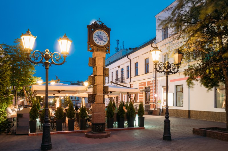 Вечерние улицы Бреста