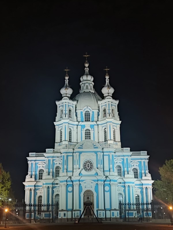 Виды Ночной Петербург и разводные мосты