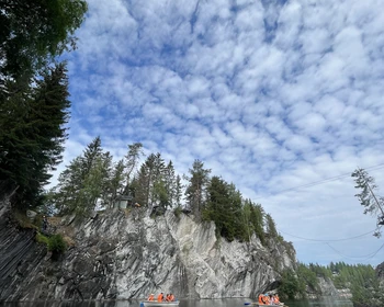 Крепость Корела, хутор Милка, "Рускеала", "Рускеальский экспресс"