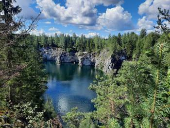Горный парк «Рускеала», водопады Ахинкоски и Паасо
