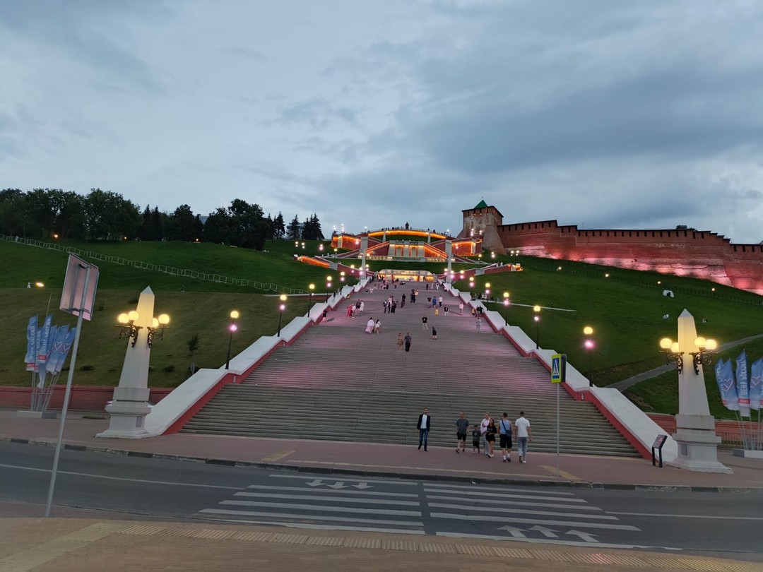 Огни ночного Нижнего Новгорода (Татьяна)