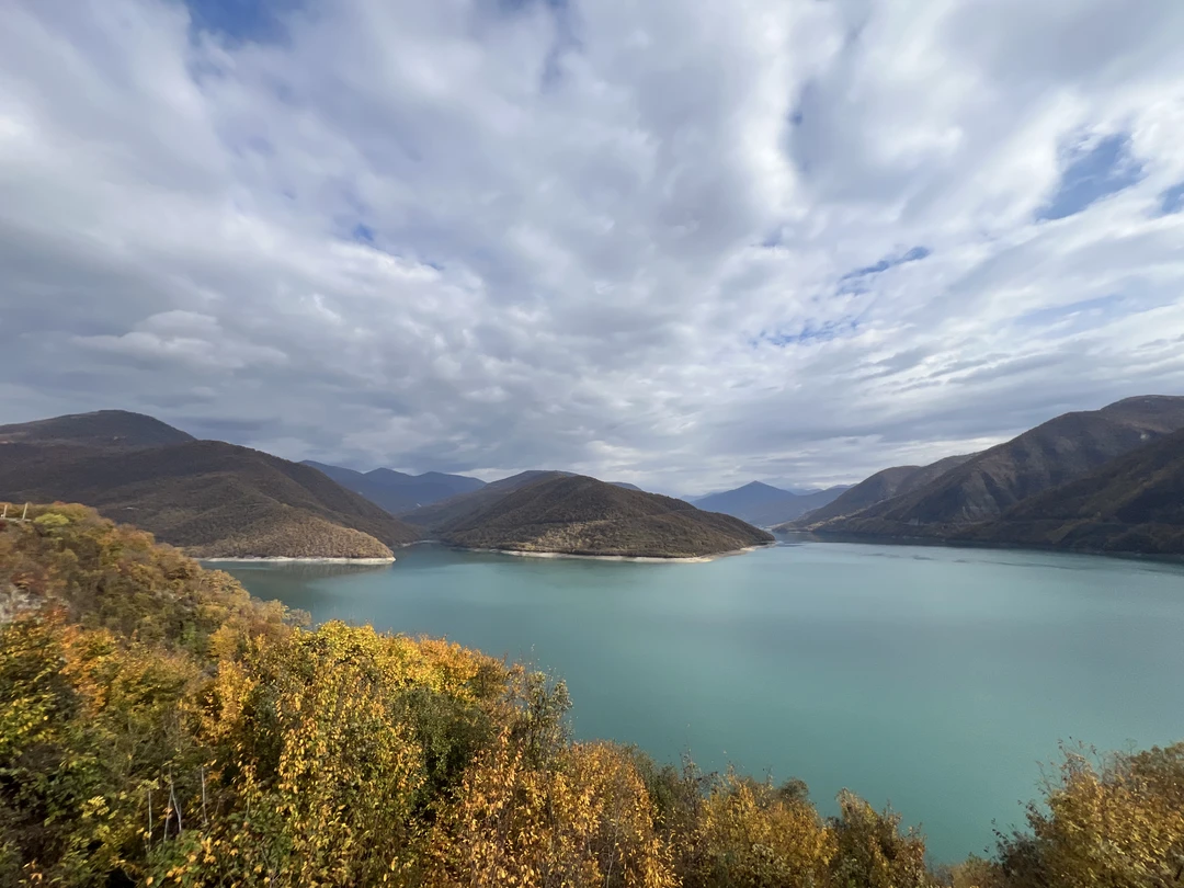Из Тбилиси в Казбеги на микроавтобусе (Галя)