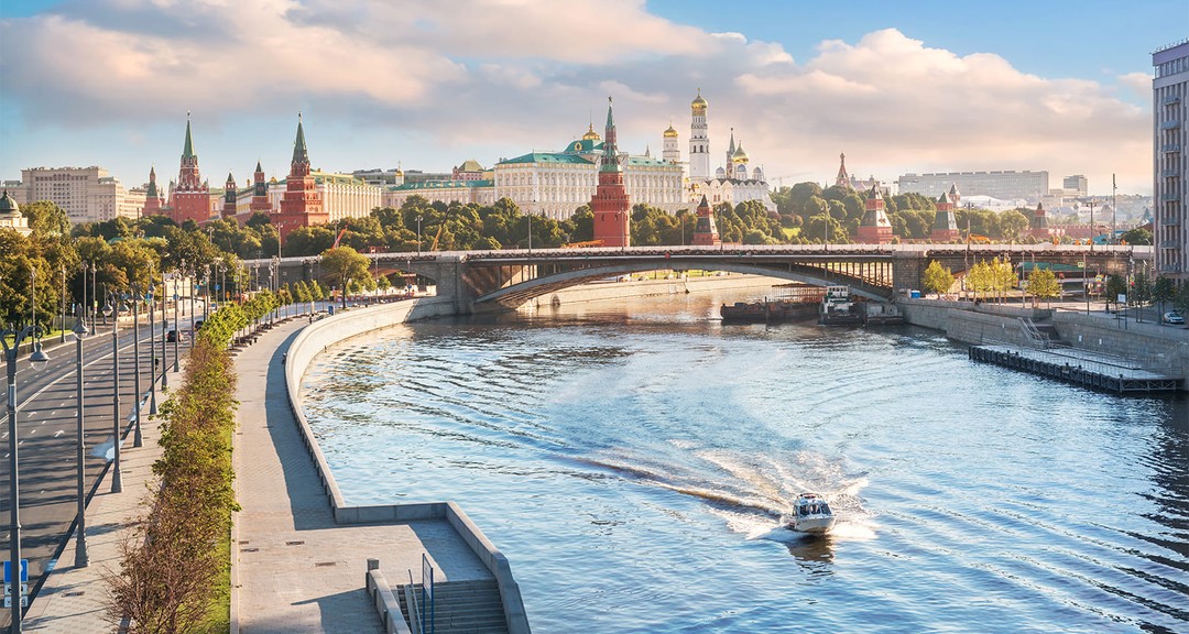 10&nbsp;самых красивых набережных в&nbsp;центре Москвы
