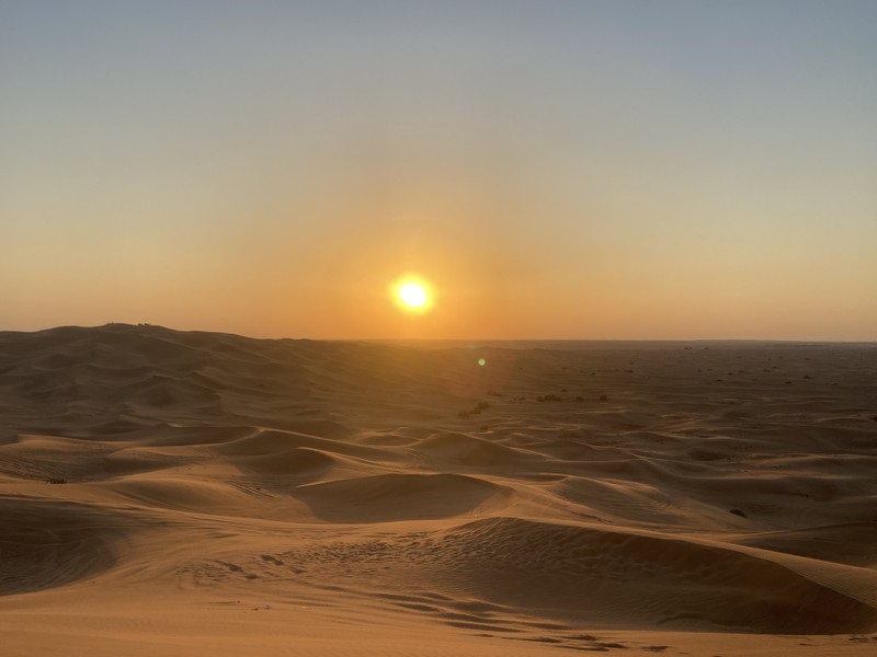 Сафари в Дубае: магия заката в пустыне без кемпов и шоу-программ (Ольга)