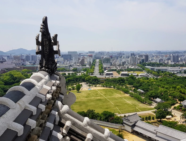 Из Осаки - в замок Белой цапли