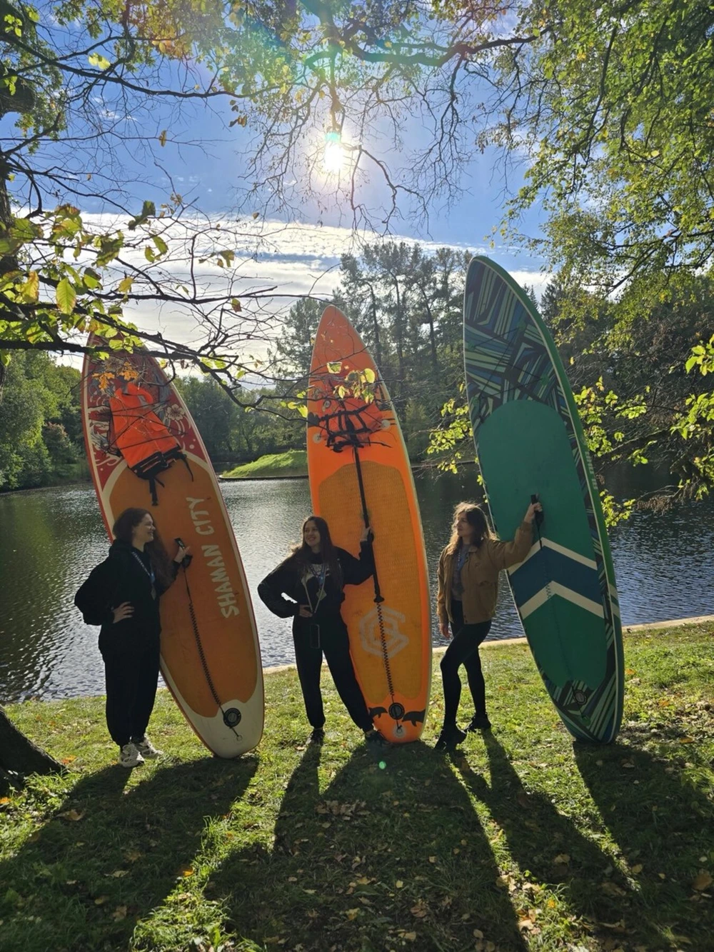 Сап-терапия среди каньонов реки Оредеж
 (7/12)