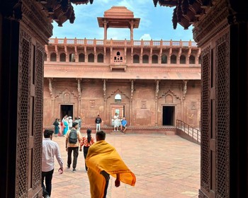 Тадж-Махал на рассвете, Агра-форт, возвращение в Дели