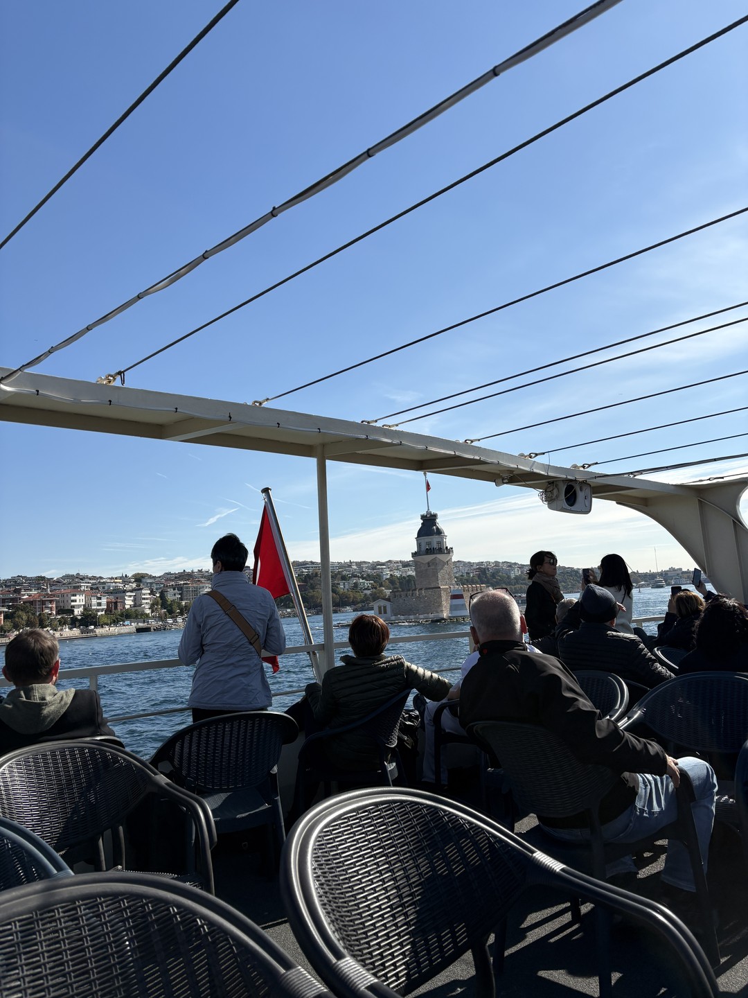Нам очень понравилась экскурсия! Важно! Корабль с полностью открытой верхней палубой! 🙂 видели очень много тур